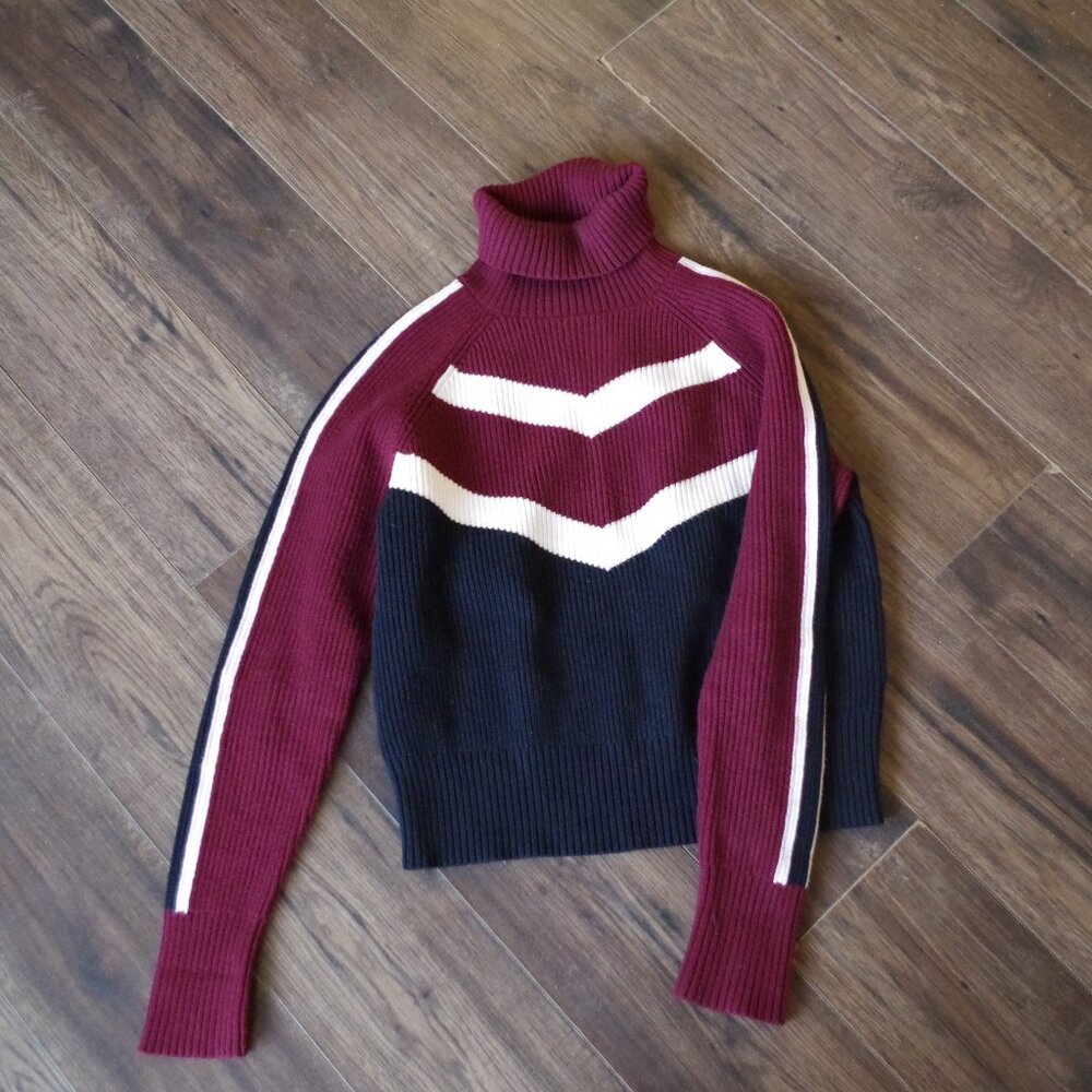 Alp & Rock High End Ladies Mock Neck Turtle Neck Ski Sweater